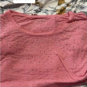 Pink Embellished Top
